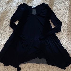 This really cute black and gray shirt/dress!